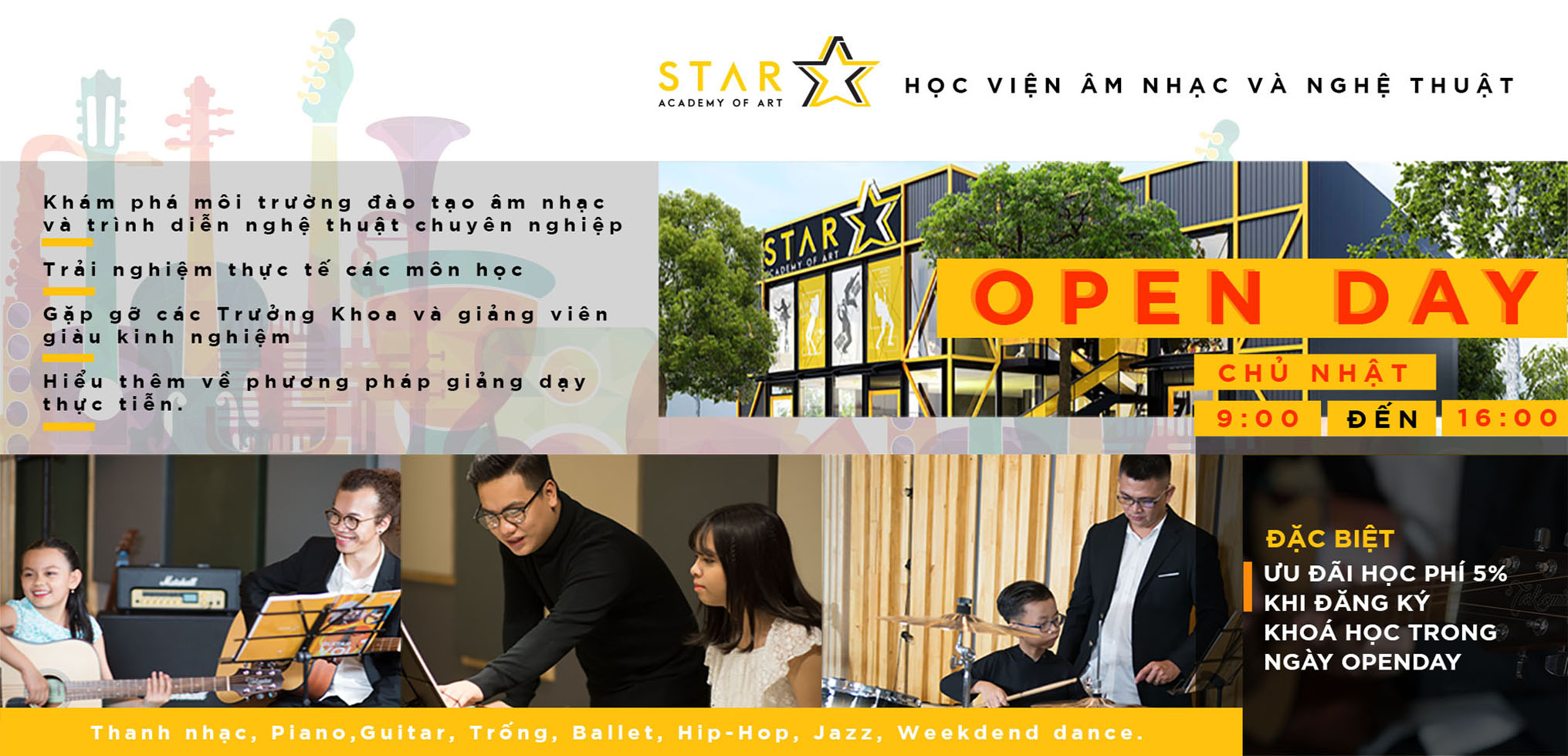 STAR ACADEMY OF ART OPEN DAY
